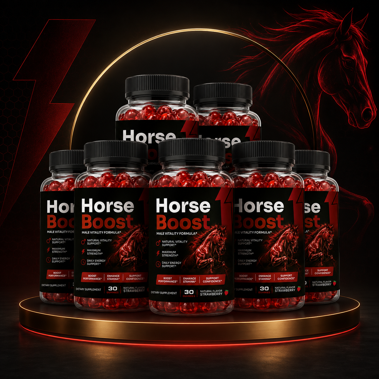 Horse Boost 6 bottle package