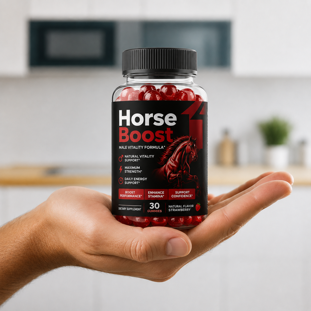 Horse Boost men's vitality gummies