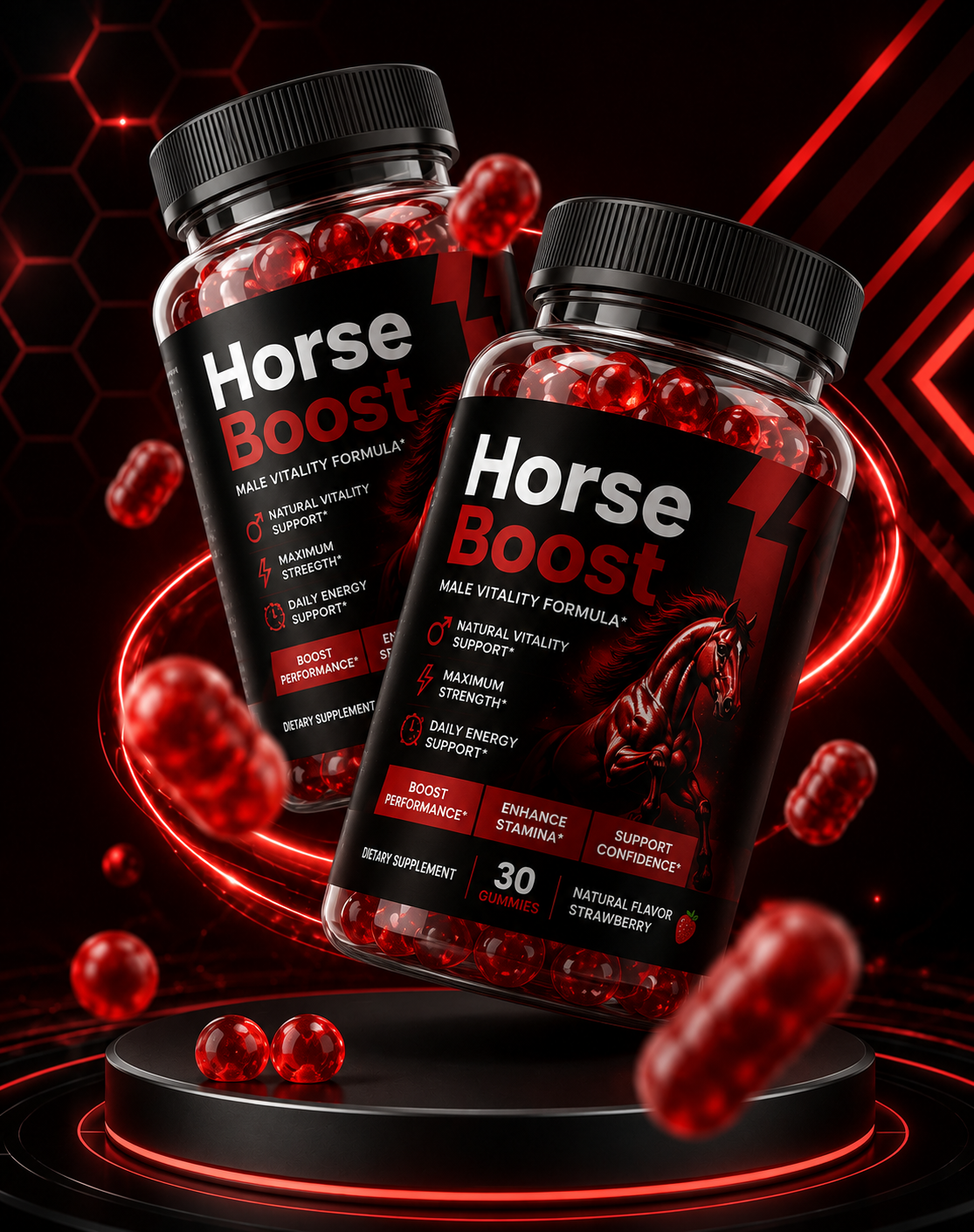 Horse Boost single bottle