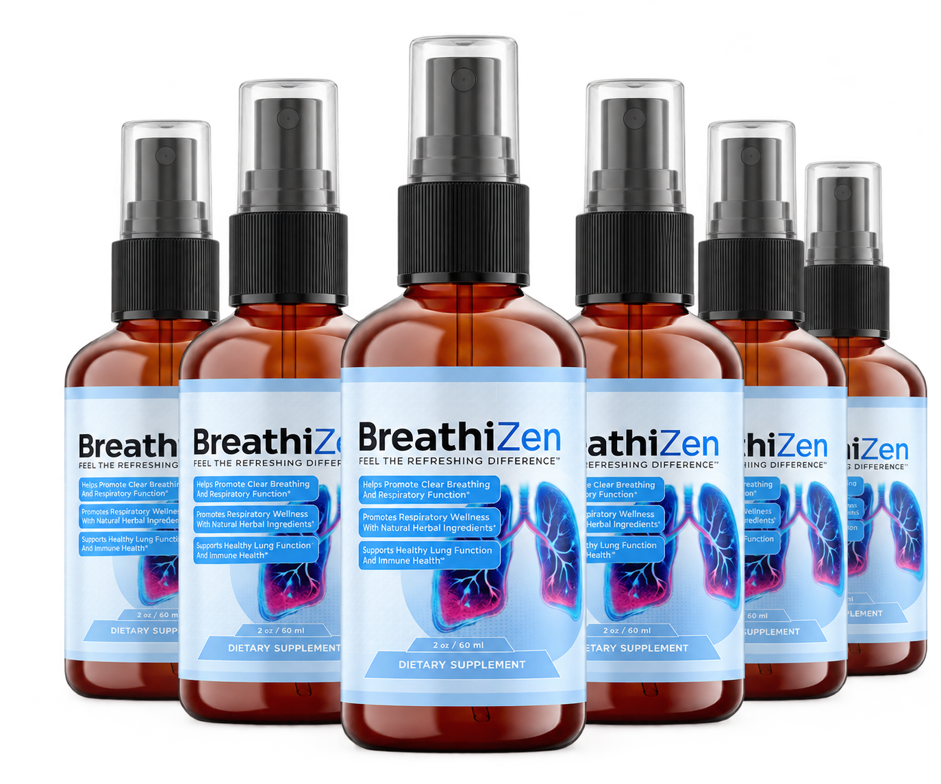 BreathiZen 6 bottle package