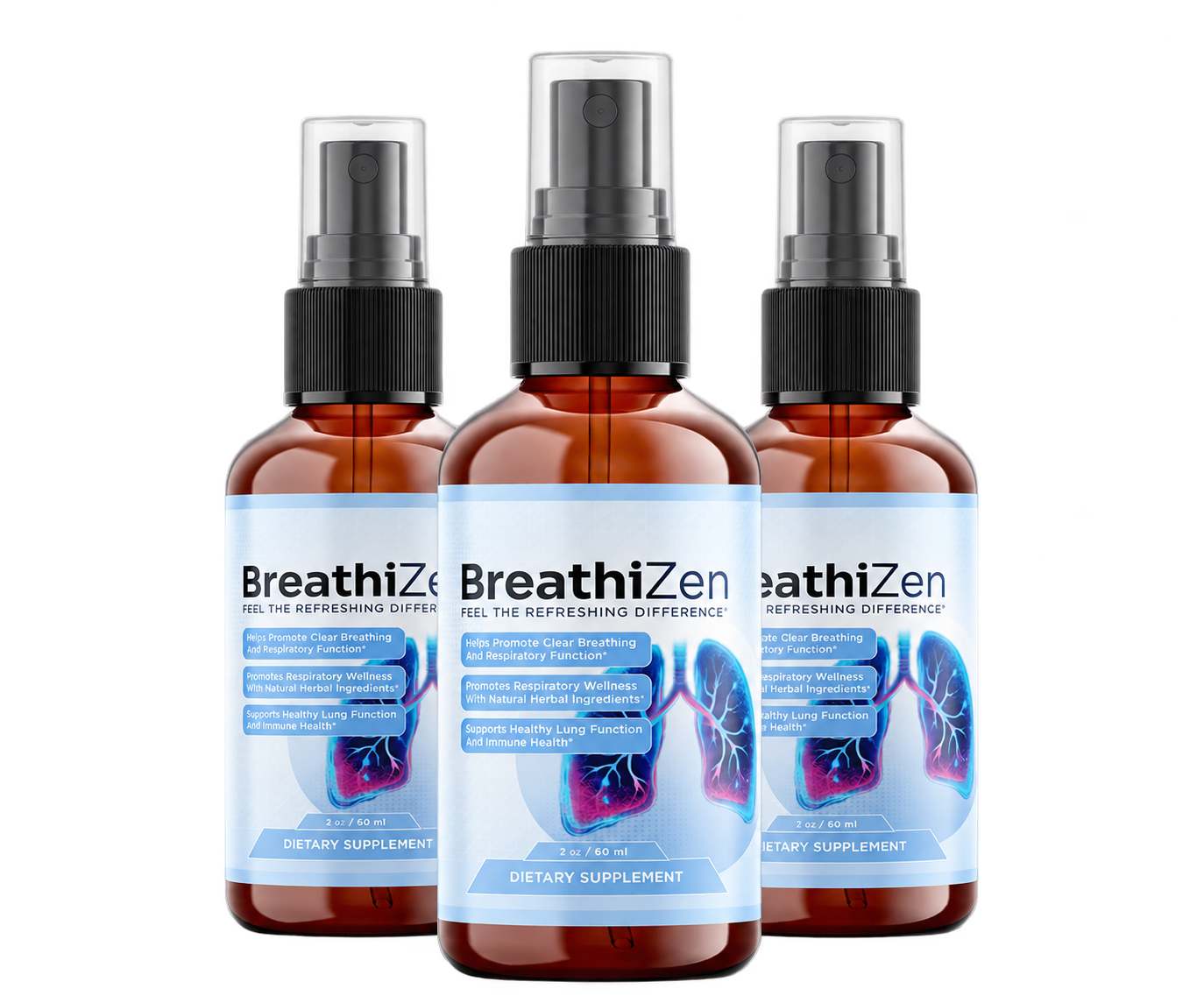 BreathiZen 3 bottle package